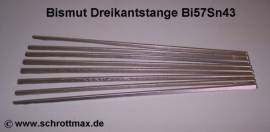 057 Giemetall Bi57Sn43 als Dreikantstange - Bild vergrern 