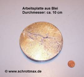 020 Bleischeibe 10 cm - Bild vergr��ern 