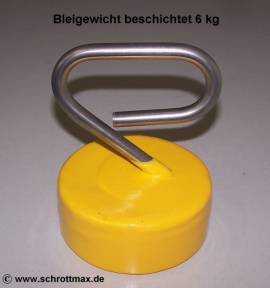106 Bojengewicht 6,0 kg beschichtet - Bild vergr��ern 
