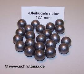 121 Bleikugeln  12,1 mm - Bild vergrern 