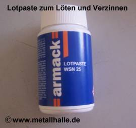 135 Lotpaste 250 g f�r Karosseriezinn WSN 25% - Bild vergr��ern 