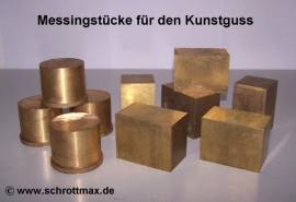 401 Messingst�cke Sonderposten f�r den Kunstguss - Bild vergr��ern 