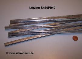 060 Weichlot als Dreikantstangen Sn60Pb40 - Bild vergr��ern 