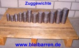 009 Zuggewicht / Uhrengewicht fr Wanduhr 4,00 kg - Bild vergrern 