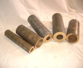 822 Rotguss Rohr f�r Buchsen und Lager � 82/43-100 mm - Bild vergr��ern 