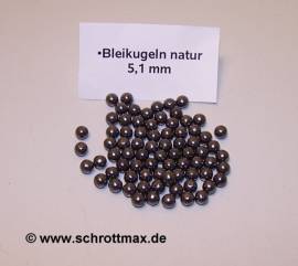 051 Bleikugeln  5,1 mm