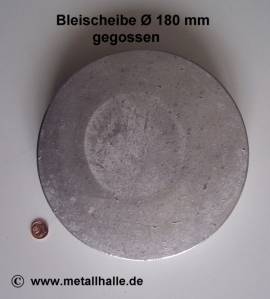 180 Bleischeibe � 180 mm - Bild vergr��ern 